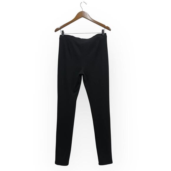 Eileen Fisher Mid Rise Pull-On Stretch Ponte Legging Pants Black 31" size S/P - Picture 6 of 6